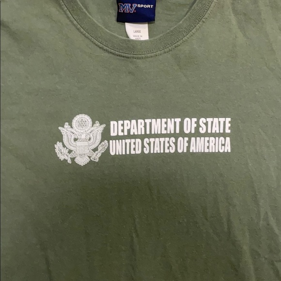 Men’s large department of state t-shirt - Picture 2 of 4